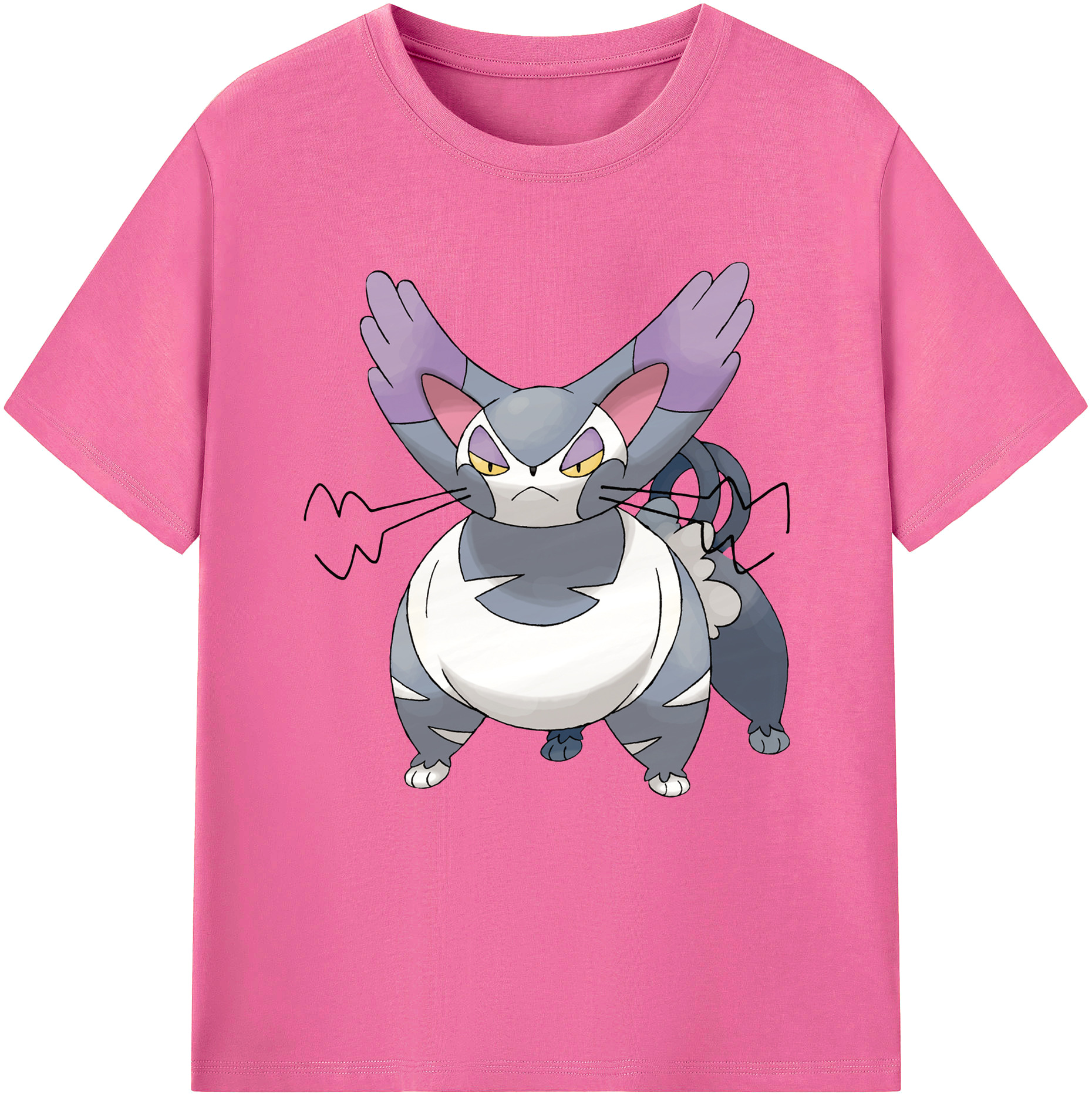 （画像用） ポケットモンスター Pokémon レディースカジュアルプリントTシャツ（綿100％）
